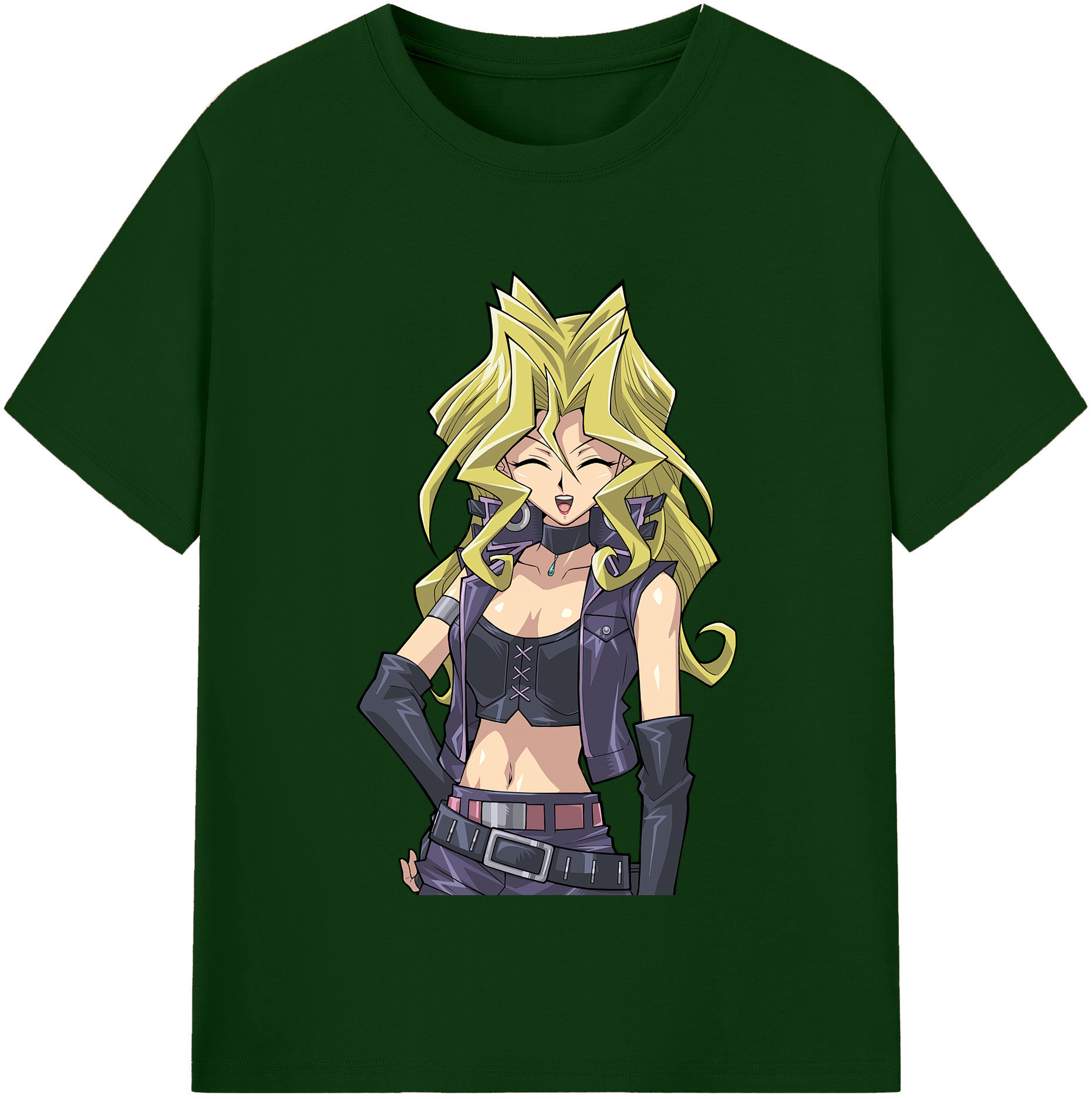 （画像用） 遊☆戯☆王 Yu-Gi-Oh! 綿100％半袖Tシャツ（フロントプリント）